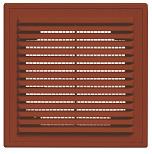 Решетка вент. вытяжная 150*150 с рамкой цв.коричневая,серия ВР 54951