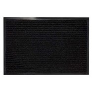 Коврик влаговпитывающий, ребристый 90*120см "VORTEX", чёрный / 8 46477