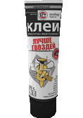 Клей ВГТ ремонтно-монтажный, акриловая прозрачная туба, 0,25 кг 20497