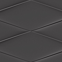 Vegas Плитка настенная рельеф черный (VGU232) 25x75