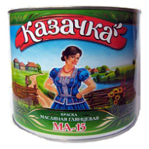 Краска ABC FARBEN 'Казачка' МА-15, белая, 1,9 кг 11045