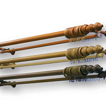 Карниз Кантри+У-шина 1,6м Белый 30144