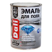Эмаль DALI д/пола красно-коричн.2 л 54910