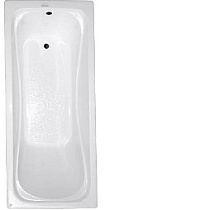Ванна акр. Стандарт 1600*700*570 + каркас усилен. унив. 5 опор + перелив п/а с сифоном 600 мм, Triton 42459