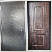 Дверь Металическая Лира Серебро 73484