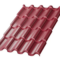 Металлочерепица MP Монтерроса NormanMP (ПЭ-01-3005-0,5) 57721