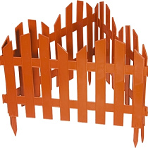 Ограждение Забор декоративный №2 (300х28см) терракот 55144