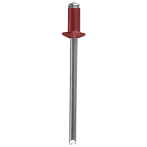 Зaклeпки выт кoмбин 4,0х12 RAL3005 кр.вино (1000) 52126