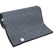 Дорожка влаговпитывающая ребристая (серый) 90х1500см 74075