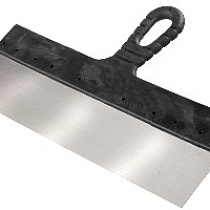 Шпатель фасадный нержав 200мм пластм ручка  КЕДР 040-0200 46641