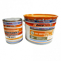 Грунтовка ДекоТек  ГФ-021 серая 0,9кг 63282