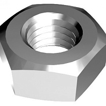 Гайка М22, оцинкованная 25880