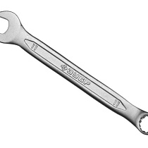 Ключ комбинированный ЗУБР "МАСТЕР" Cr-V сталь, хромированный 11 мм 53601