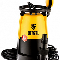 Насос погружной дренажный DENZEL DP-900S (900Вт; Qmax= 18000л/час.; Нmax=9 м) 75329