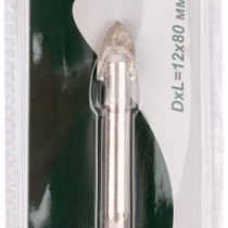 Сверло по кафелю/стеклу, в блистере 12 мм ФИТ 40123