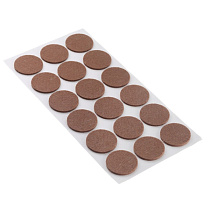 Подкладки под ножки мебели войлочные самоклеящиеся,круглые D30мм (лист 145х110 мм) 59791