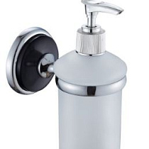 Дозатор настенный хром/черный E3227 66544