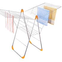 Сушилка для белья напольная (суш. полотно 25м) 150*60*92 см (1/8) "РЫЖИЙ КОТ" CD 64853