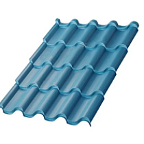 Металлочерепица МП Монтерроса (PURETAN-20-RR35-0.5) 57736