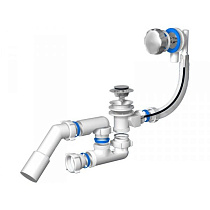 Перелив АНИ п/автомат с сифоном (520мм), регулируемый EM421 41400