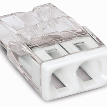 Клемма на 2 провода 0,5-2,5 мм.кв. с пастой WAGO 12716