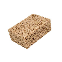 Губка строительная для очистки плитки от затирки 160х110 мм жесткая "BEOROL" 73883