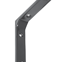 Кронштейн стальной, малый 130х130 белый WSМ 130 44569