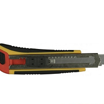 Нож STAYER"ПРОФИ" с запасными сегментированными лезвиями 8шт.18мм 09893