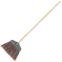 Метла синтетическая, плоская с черенком, Гардена 72795