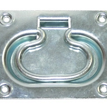 Ручка скрытая для погреба 100х80 (цинк) КУНГУР 57281