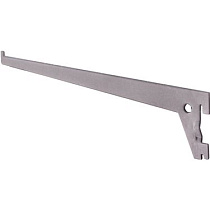 Кронштейн для стойки одинарный WSS 250 мм серый 13866