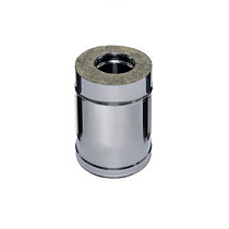 Сэндвич 0,25м (430/0,5мм+нержавейка) Ф120х200 60101