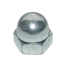 Гайка колпачковая М5, оцинкованная, DIN-1587 15457