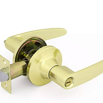 Защелка ФЗ 3501E PB (Золото) ET с ключем и фиксатором 68740