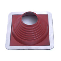 Проходка кровельная прямая №5 d 102-178мм.цв.касный 24123