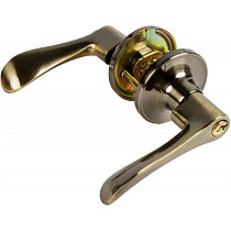 Защелка ФЗ 3201 AB (Античная бронза) ET с ключем и фиксатором 68733