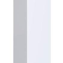 Шкаф подвесной 30 (34,6х29,2х80,2 см) правый, белый, SanStar 64796
