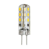 Лампа светодиодная LED 2 Вт 12в G4 белый капсульная Feron 48437