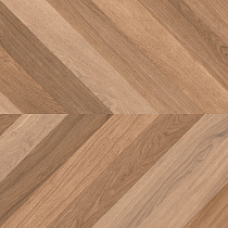 Wood Canarium Chevron M Керамогранит тёмно-бежевый 60х120 матовый карвинг