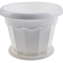 Кашпо Гармония 2,5л с под белый  М1410 57614