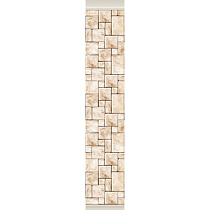 Панель ПВХ ламинированная фотопечать Лофт камень рельефный 2700*250мм 71769