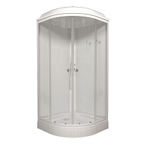 Душевая кабина Тритон Ультра 90*90 А" 1/4 круга, низкий поддон, Белый, ДН4 69707