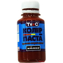 Паста колер TEKS (N 08) красно-коричневая, 0,1 л (10/30) 23656