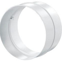 Соединитель круглых каналов 125мм б/уп 51682