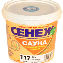 Антисептик СЕНЕЖ 'САУНА-117', 2,5 кг 08698