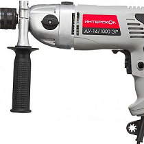 Дрель ИНТЕРСКОЛ ДУ-16/1050ЭР ударная 25377