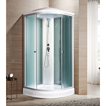 Душевая кабина River NARA LIGHT XL 100/24 МТ 1000*1000*2300 средний поддон, матовые стекла 76303