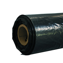 Пленка полиэтиленовая 150 мкм черная (ширина 3,0м х 100м) 50548
