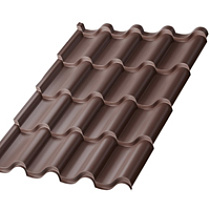 Металлочерепица МП Монтерроса (VikingMP E-20-RR32-0.5) 57757