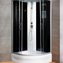 Душевая кабина River DESNA 100/24 TH 100*100*210 см низкий поддон, тонированная 69789
